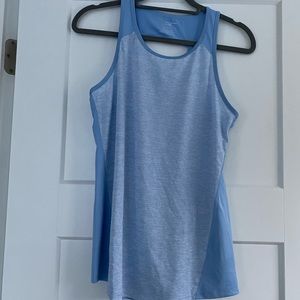 Workout tank light blue size S